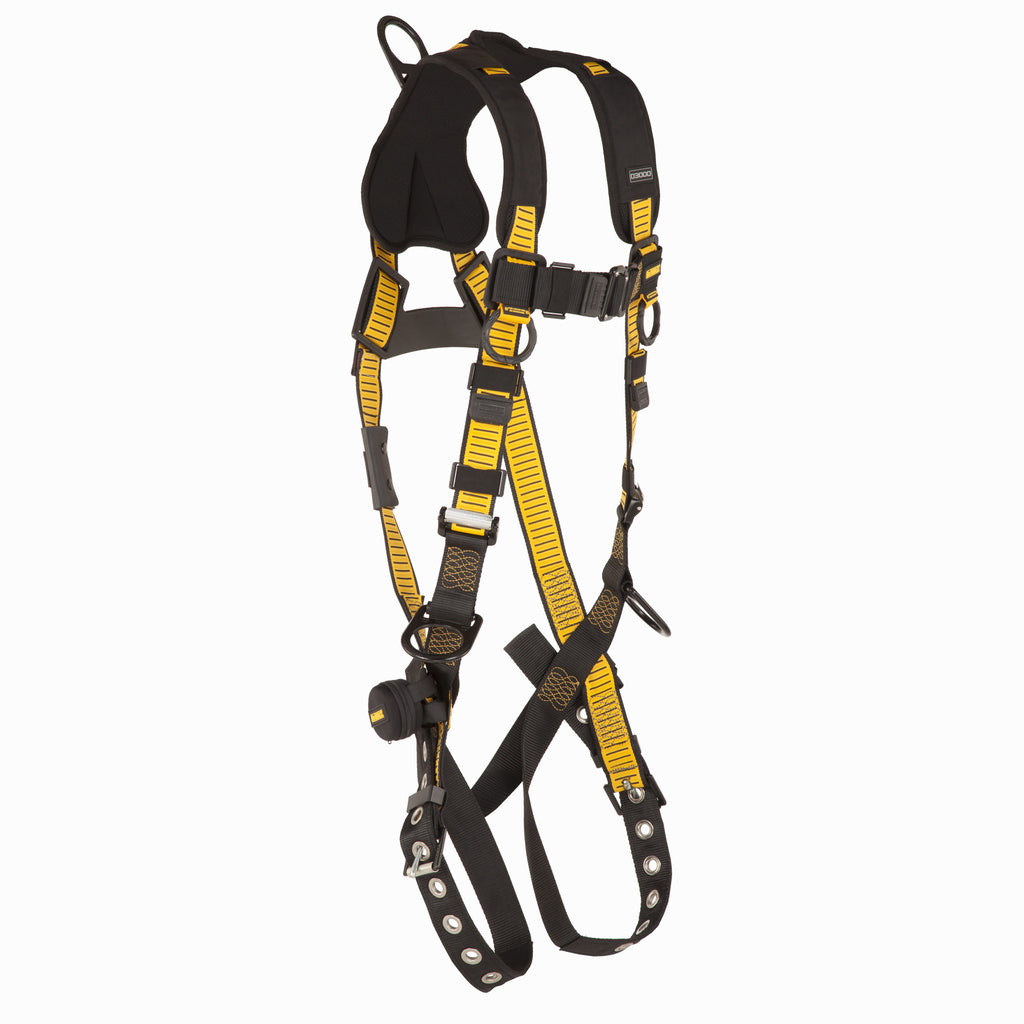 DEWALT® D3000 HARNESS Vest Style, 5-Point, Back and Side D-Ring, QC Chest, TB Legs