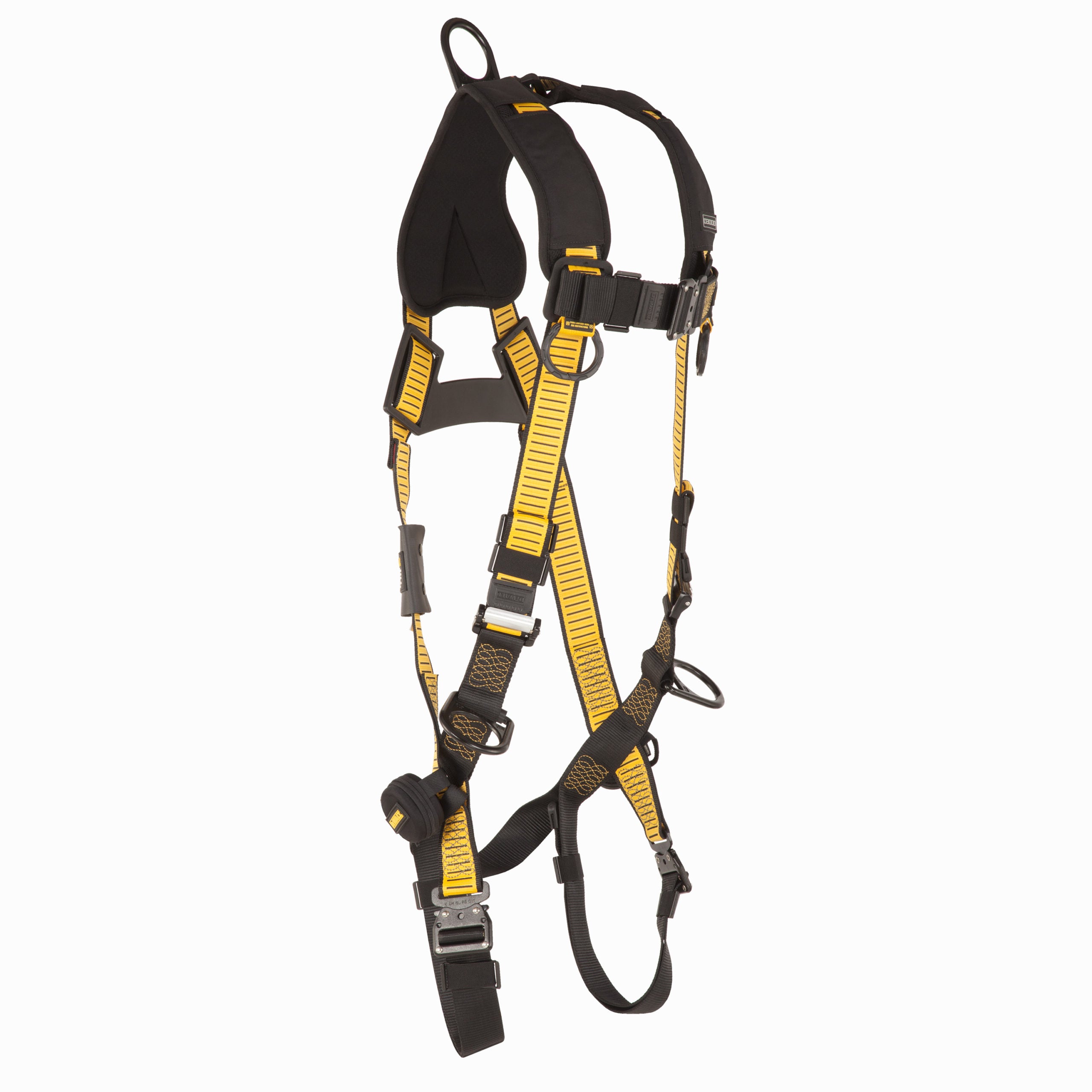 DEWALT® D3000 HARNESS Vest Style, 5-Point, Back and Side D-Ring, QC Chest, QC legs