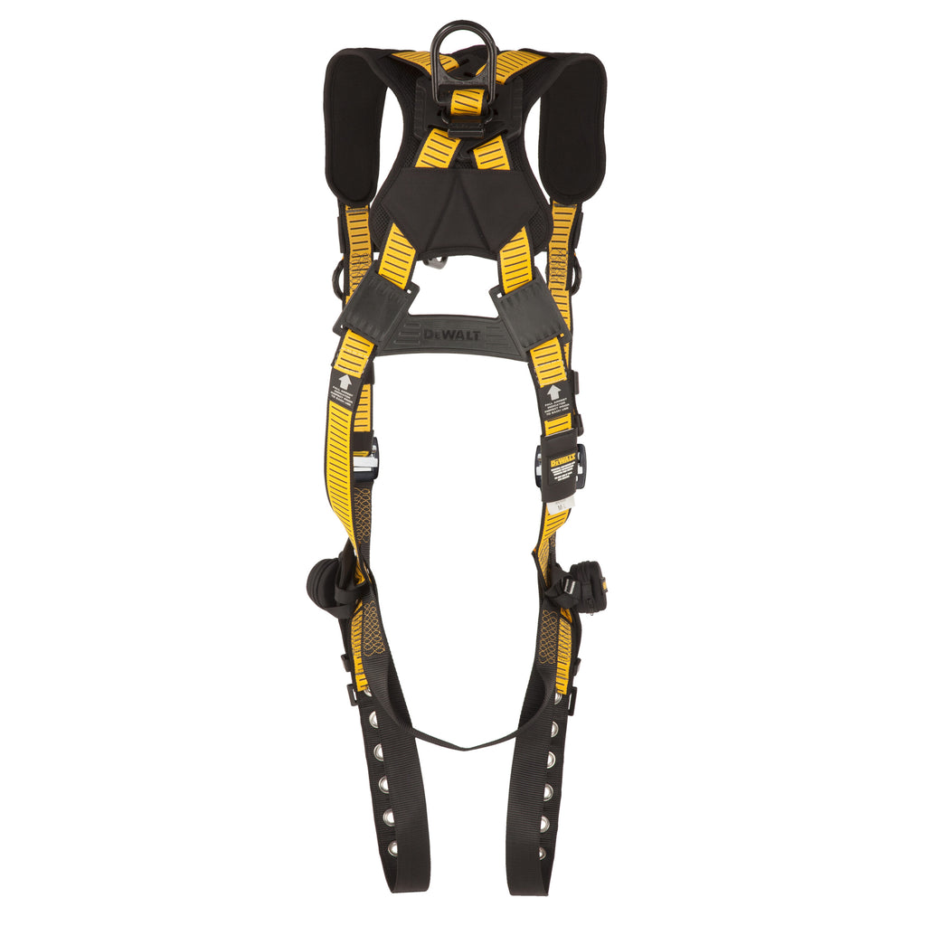 DEWALT® D3000 HARNESS Vest Style, 5-Point, Back and Front D-Rings, QC Chest, TB Legs