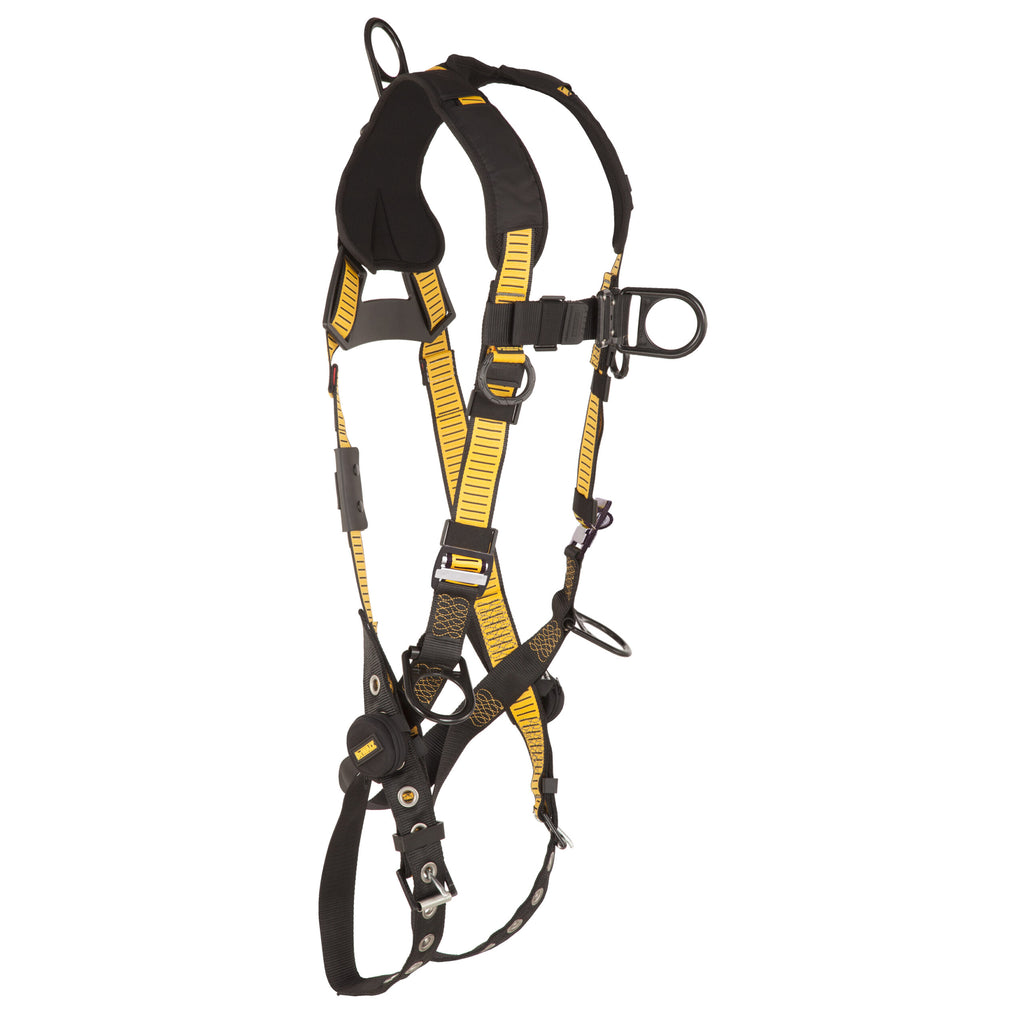 DEWALT® D3000 HARNESS Vest Style, 5-Point, Back, Front & Side D-Rings, QC Chest, TB legs
