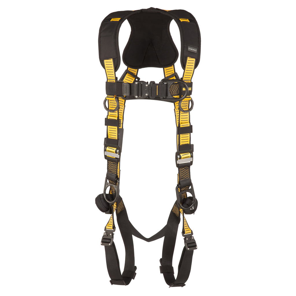 DEWALT® D3000 HARNESS Vest Style, 5-Point, Back, Front & Side D-Rings, QC Chest, QC legs