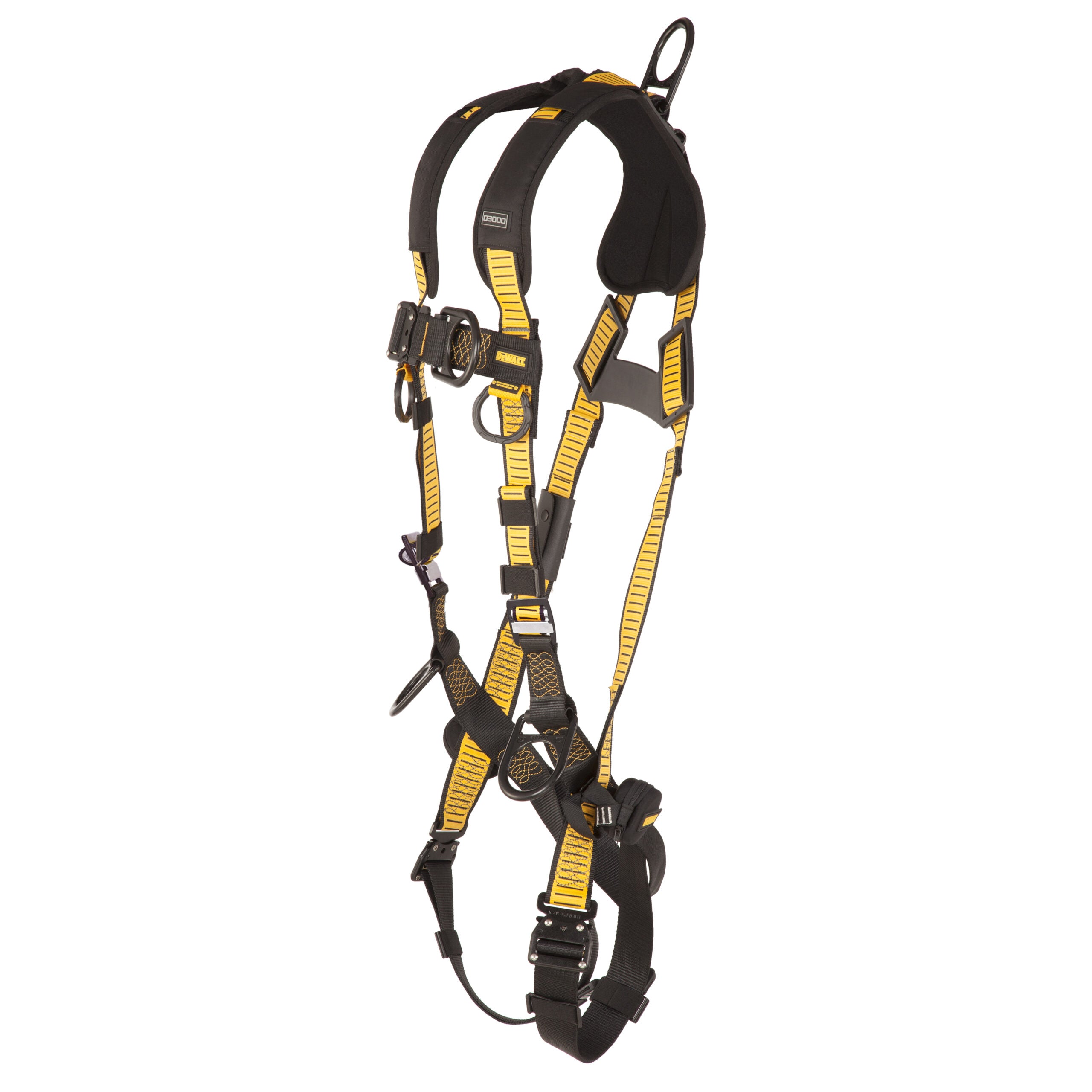 DEWALT® D3000 HARNESS Vest Style, 5-Point, Back, Front & Side D-Rings, QC Chest, QC legs