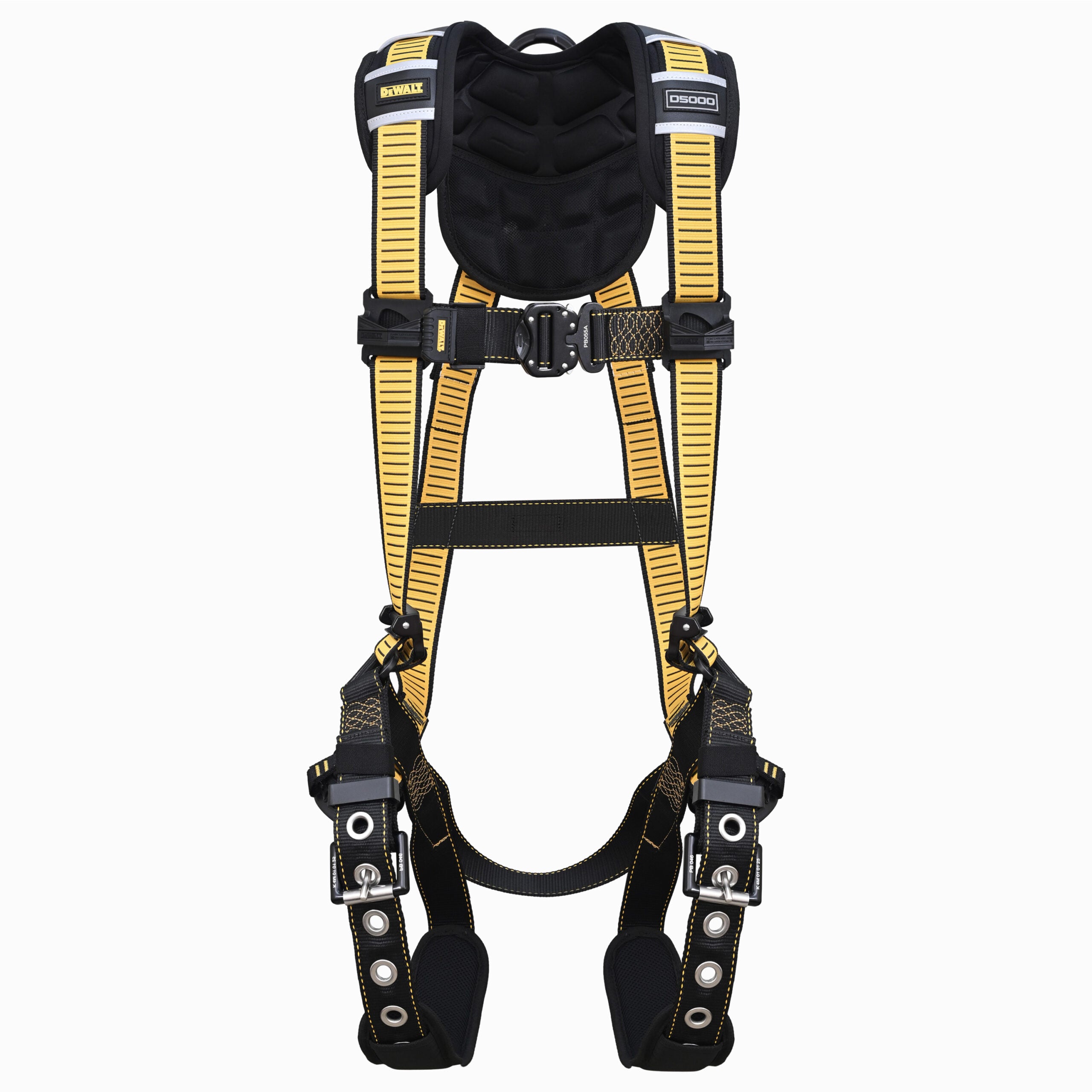 DEWALT D5000 HARNESS Vest Style, 5-Point, Back D-Rings, QC Chest, TB Legs