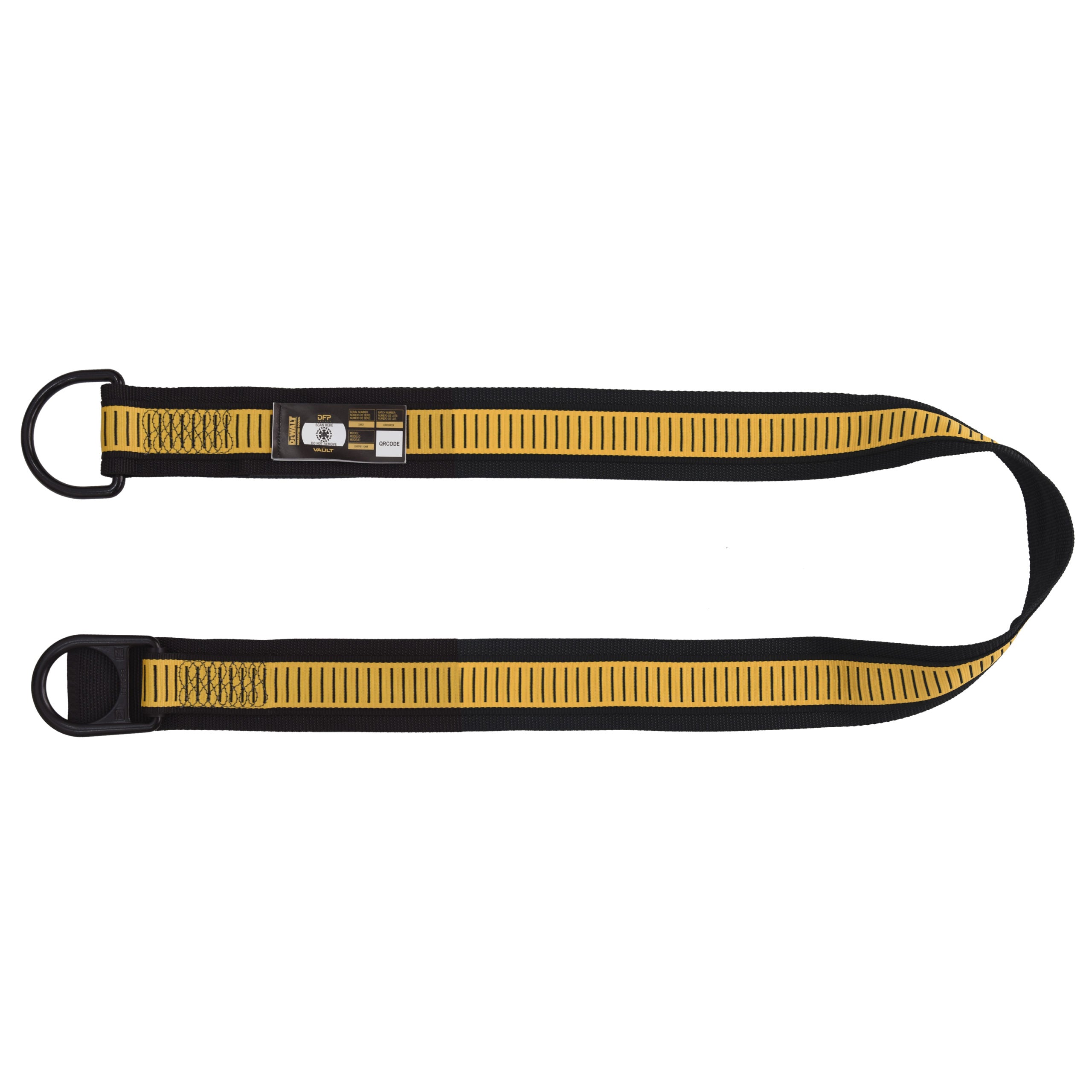 DEWALT Web Anchor Strap Choker, Large And Small D-Rings With Wear Pad, 4 ft.(1.2 m)