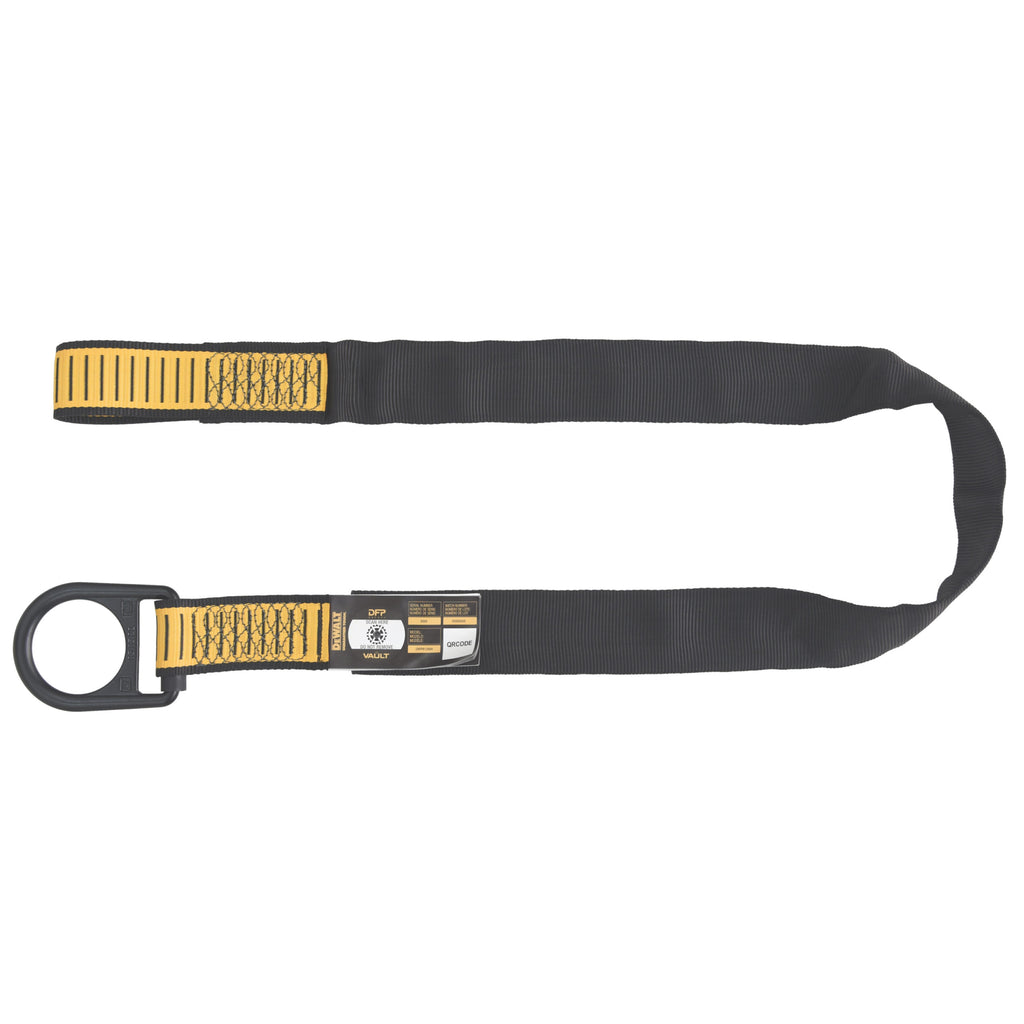 DEWALT Concrete Anchor Strap, D-Ring One End And Web Loop Other End, 4 ft.(1.2 m)