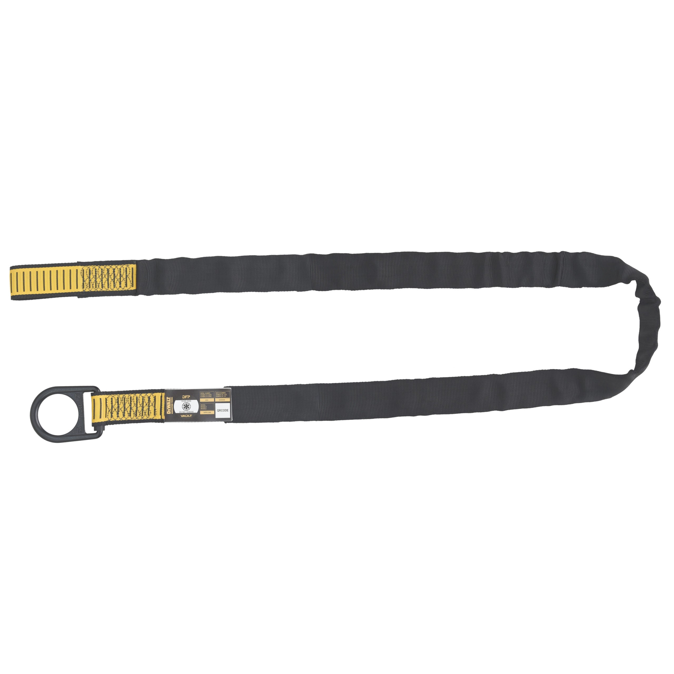 DEWALT Concrete Anchor Strap, D-Ring One End And Web Loop Other End, 6 ft.(1.8 m)