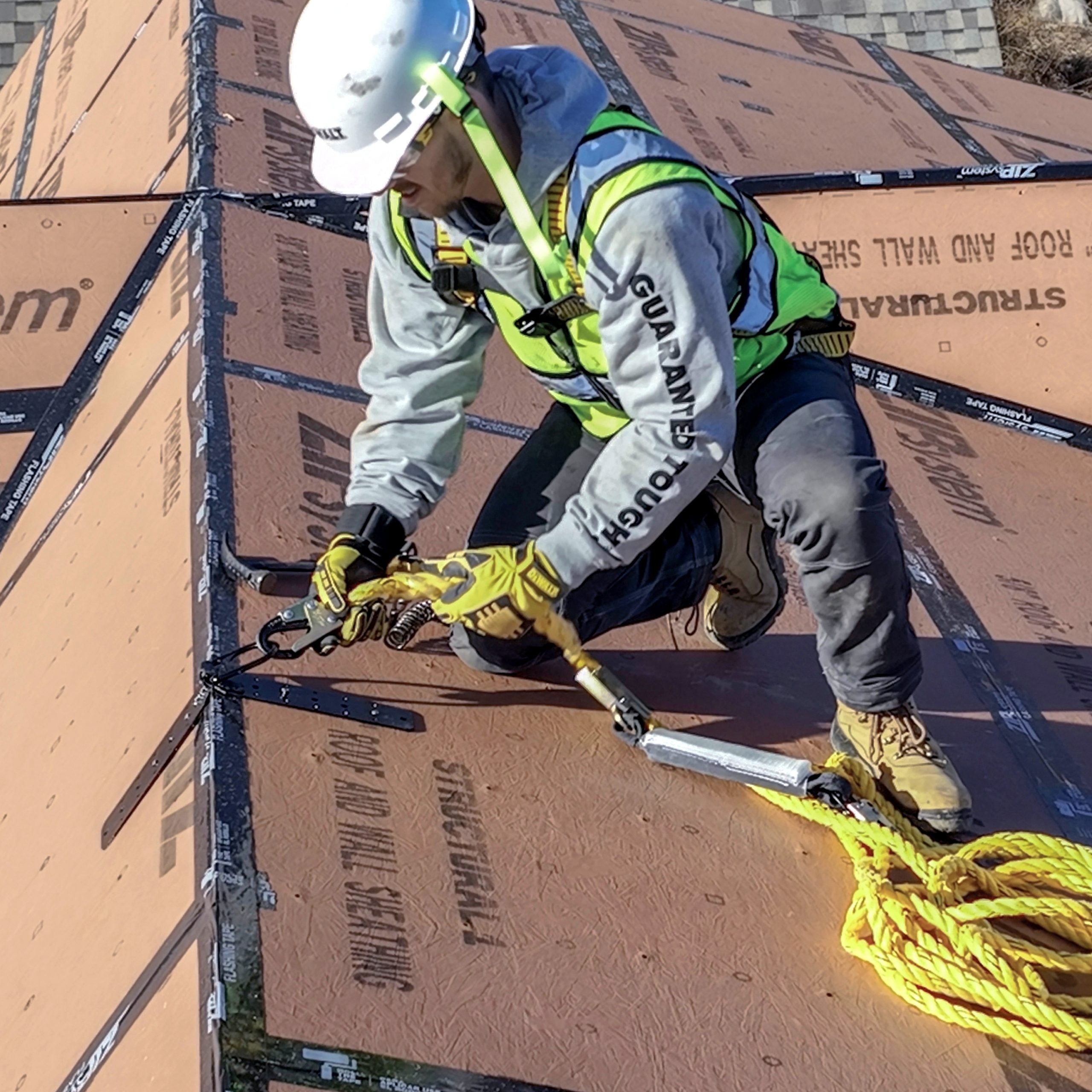 DEWALT Roof Anchor Single Use Raised Zinc Coated Steel
