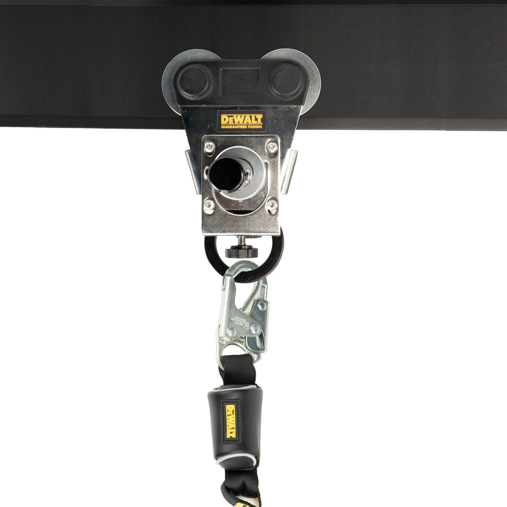 DEWALT Beam Anchor Movable Trolley Fits 3.1 in.(8.0 cm) To 9.8 in.(25 cm) Flange