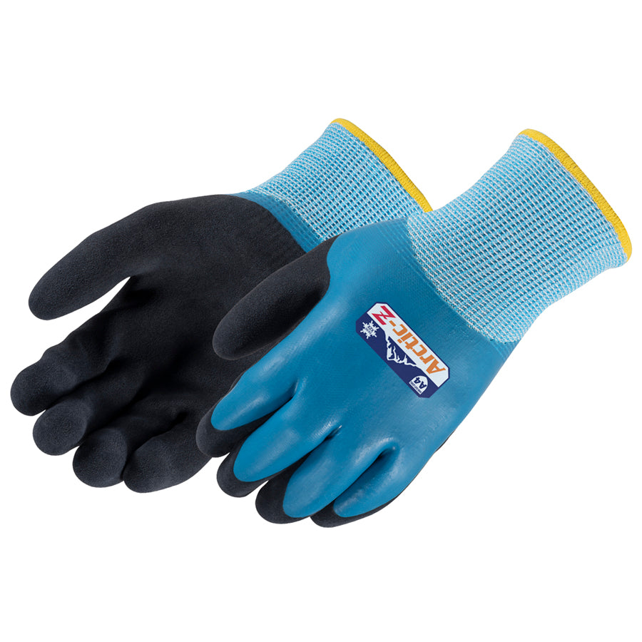 BL Foam LTX Coated Grey Therma L MD "13g LT Blue Hppe/glass Fiber