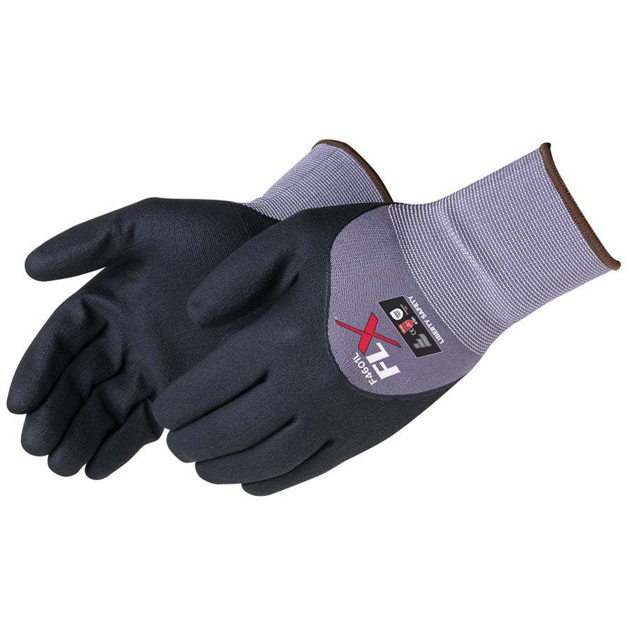 Gray Nyln W/ BLK Foam NBR 3/4, M "g-grip