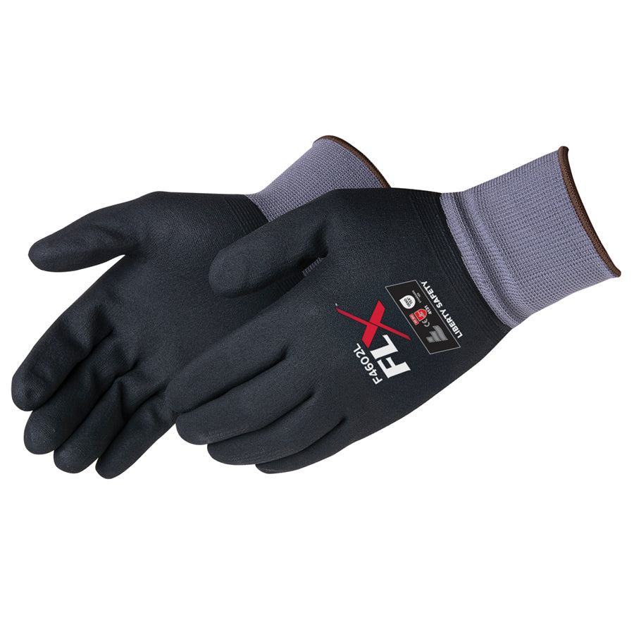 Gray NL BLK Foam NBR Fully DIP ,s "g-grip