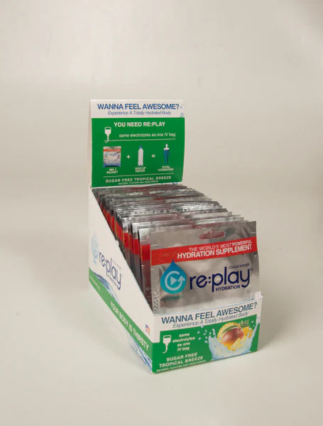 Re:Play: Clinical Strength Hydration Recovery Electrolyte Drink Powder