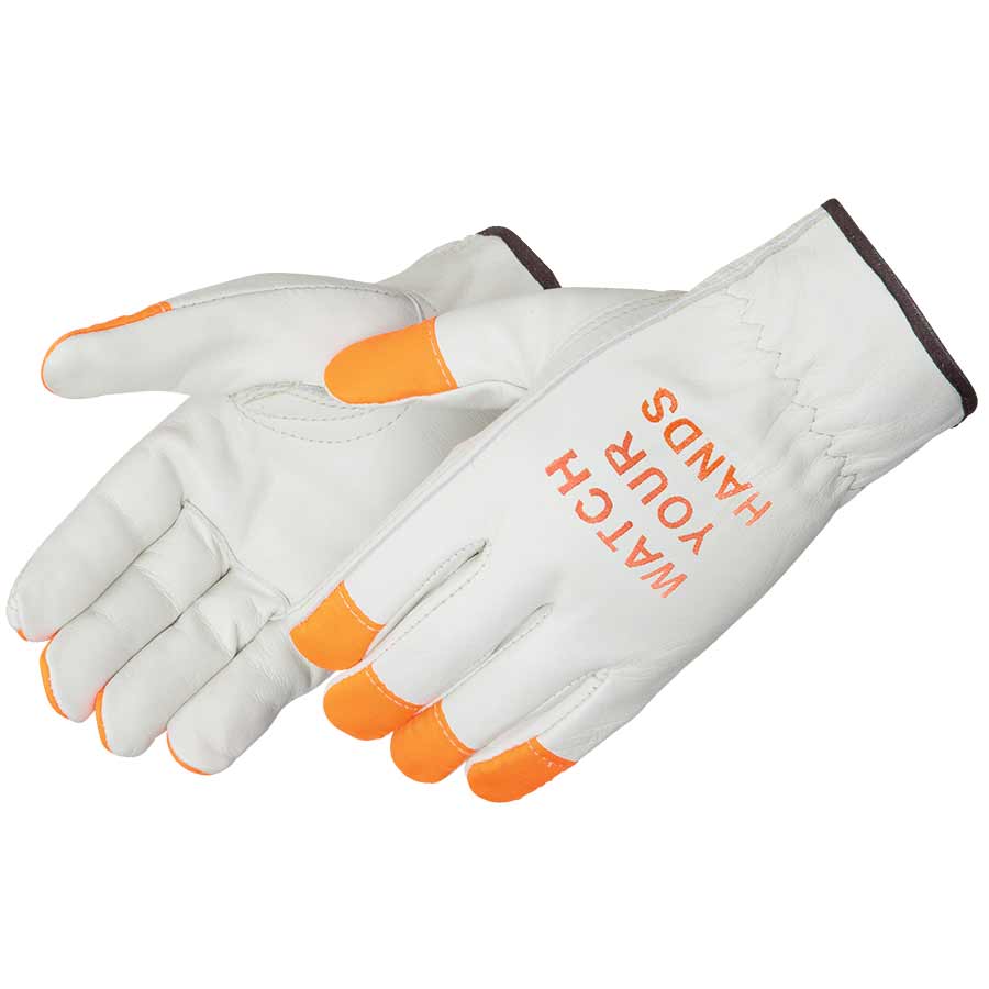GRAN LTHR KYST ORNG TIP W/LOGO M Standard grain leather -  Flo/