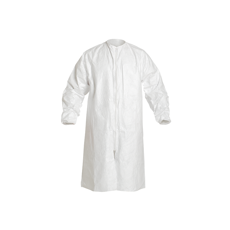Tyvek Isoclean Frock Elastic W ST L 30/cs