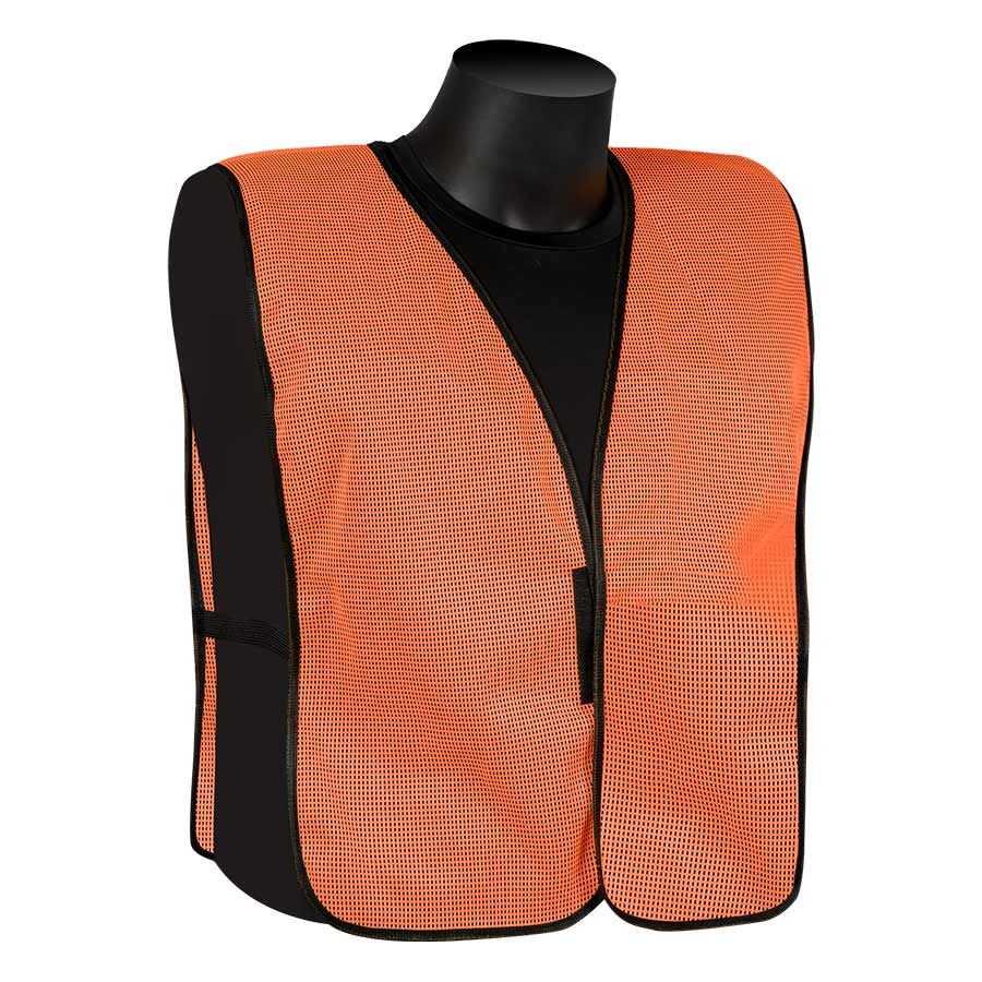 Fluo Orange Plain Mesh NON ANS I