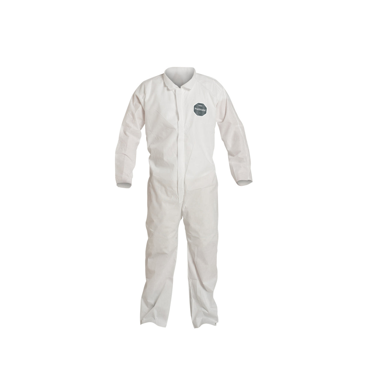 Proshield® Basic,zip Front,wht L 25pcs/cs