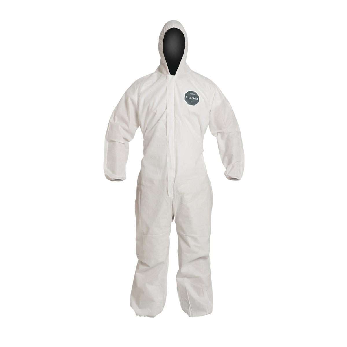 Proshield® Basic,zip Front,wht M 25pcs/cs