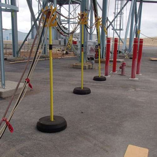 Portable Electric Cable Support Tower – Cord Trees