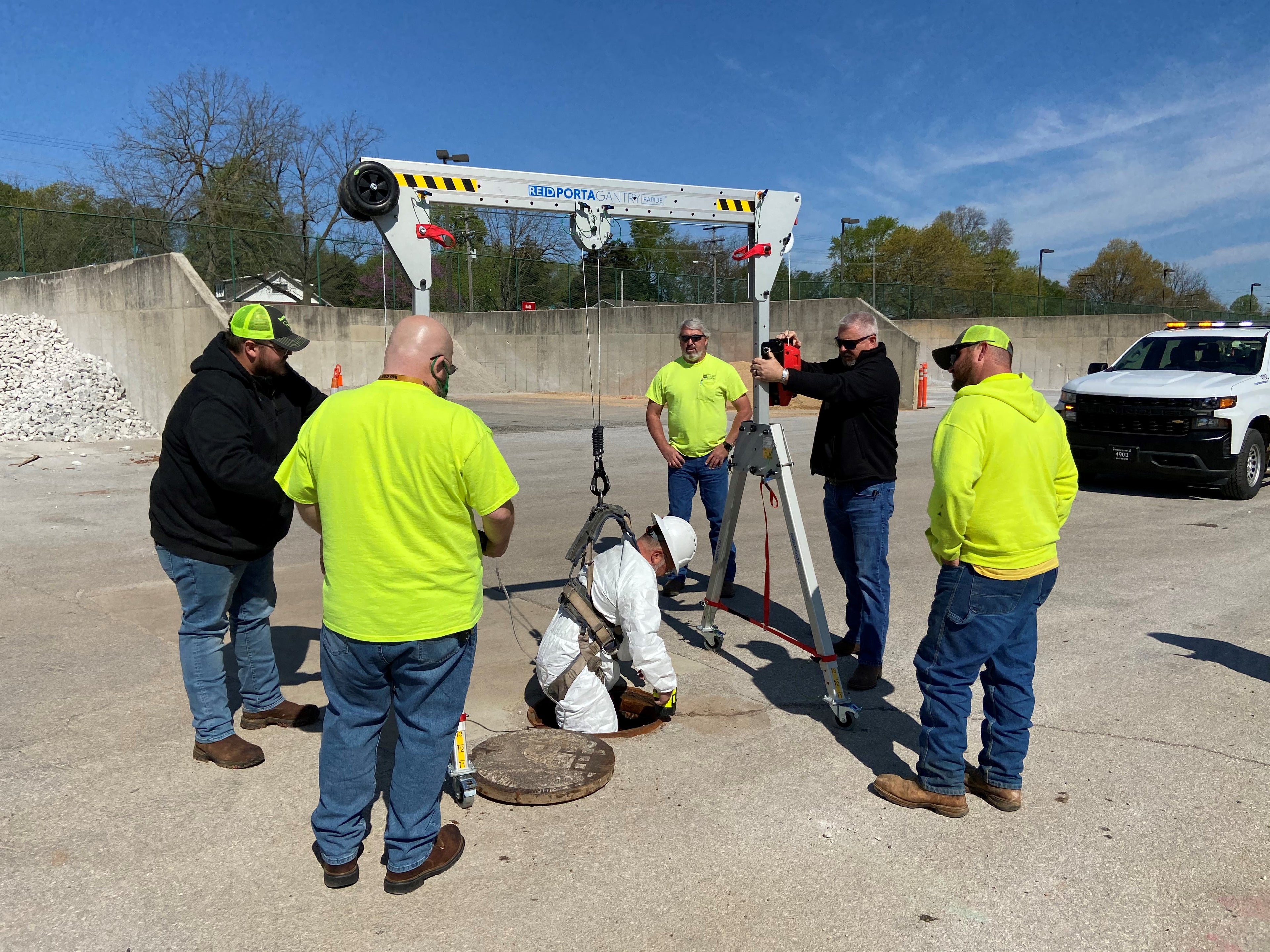 REID PORTAGANTRY® RAPIDE System - 2200 lb Capacity