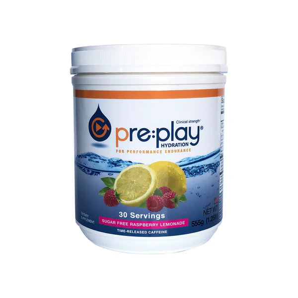 Pre:Play Clinical Strength Hydration—Time-released Caffeinated Energy Drink