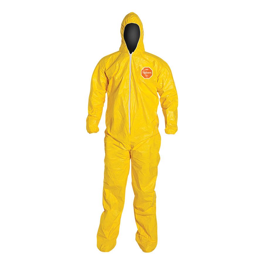 Tychem QC Coveralls Ah/b EW L