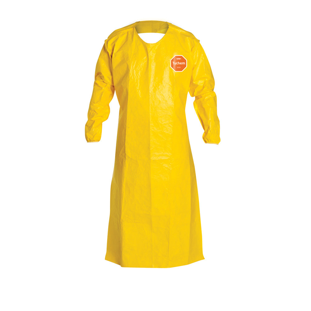 QC Apron 28" X 36" Open Back Y Ellow 12 Pcs/cs