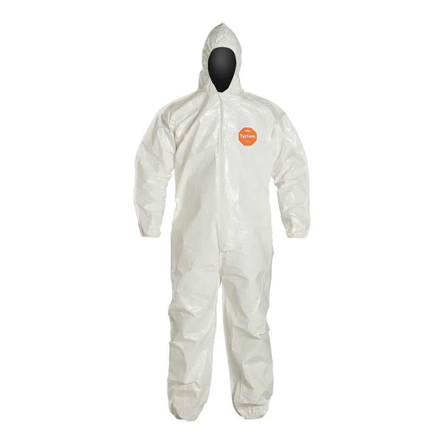 Tychem SL Coveralls Zp/hd/ewa MD