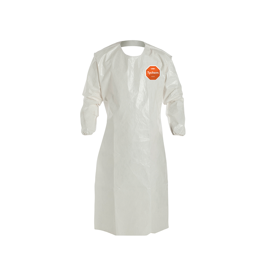 Tychem Apron 26" X 52", Bound Neck