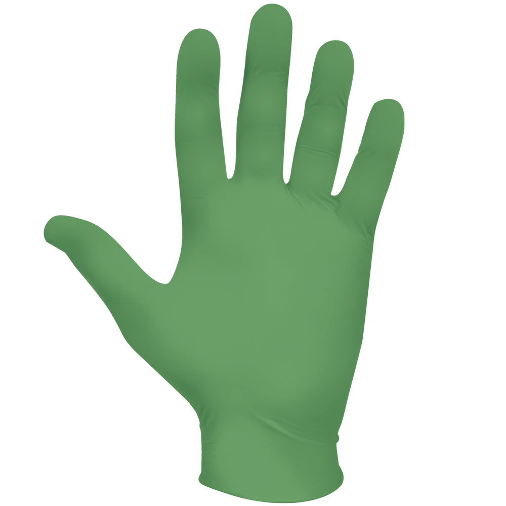 Showa Biodegradable Green NTR XS "disposable Nitrile W/ebt