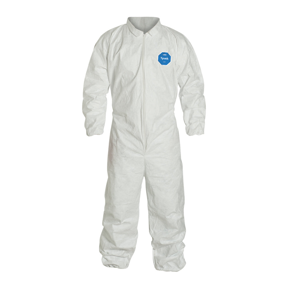 Tyvek Coverall, Elastic W/a, M