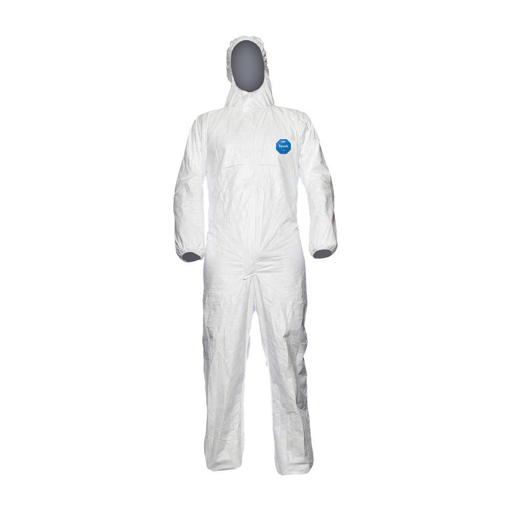 Tyvek 500 Coverall,wht,xl