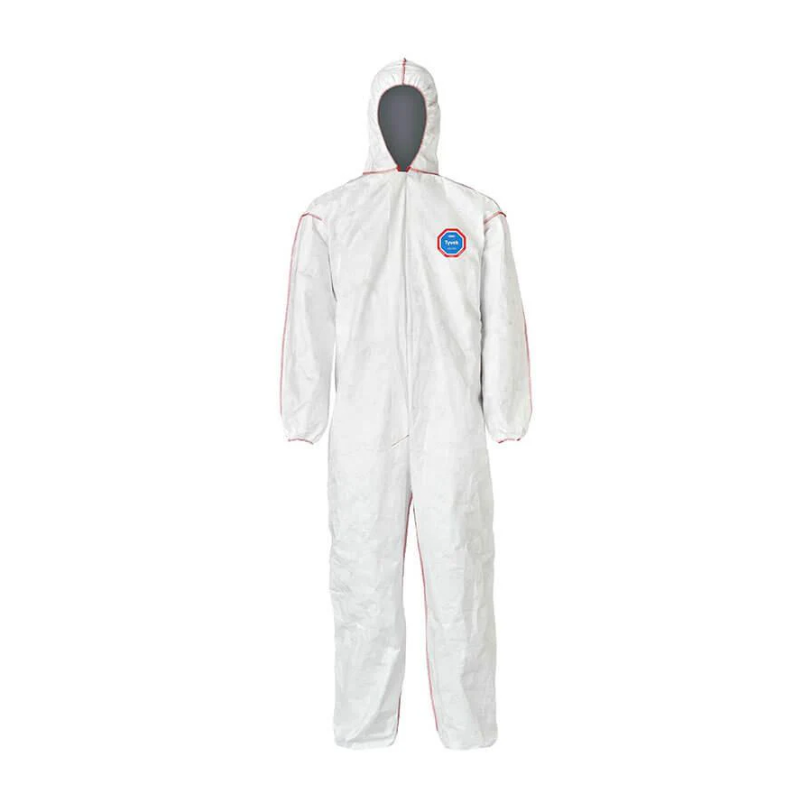 Tyvek 400 SFR Coverall Zipper Hood E W/a 2xl 25 Pcs/cs