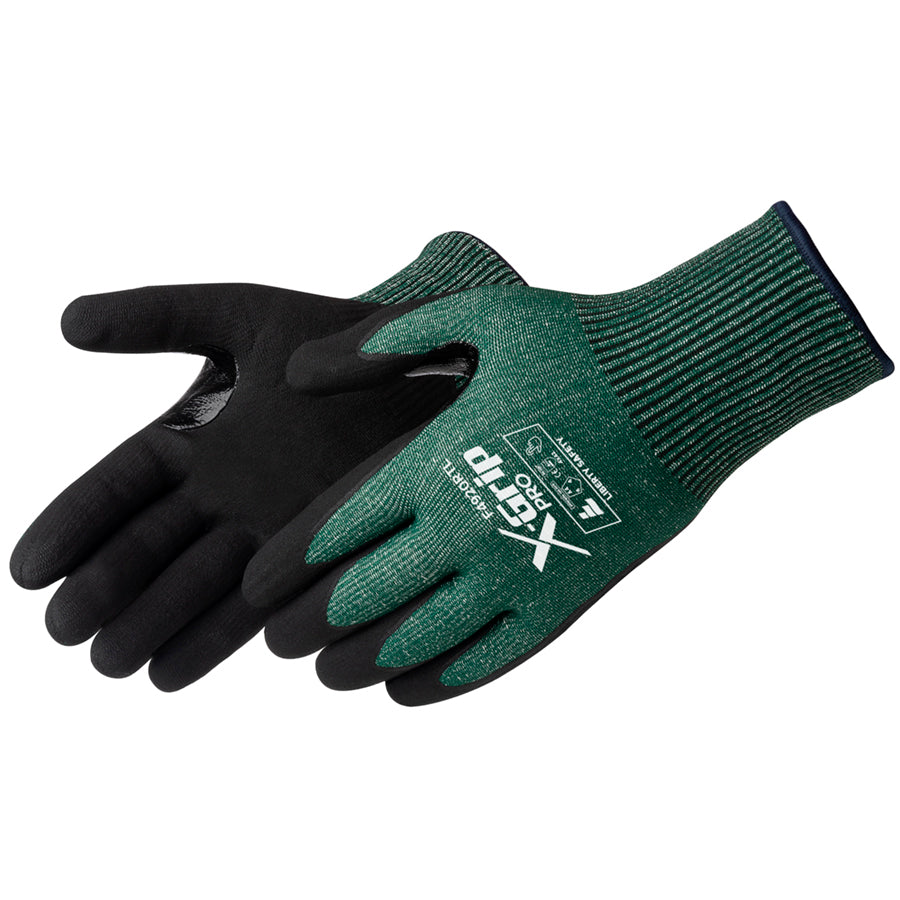 BL Foam LTX Coated Grey Therma L XL "13g LT Blue Hppe/glass Fiber