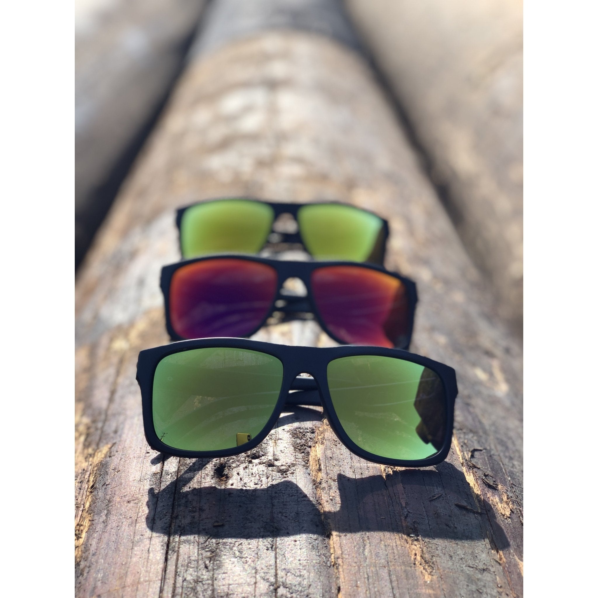 A Phase Z87+ Matte Black - Mirrored Color Lens Options