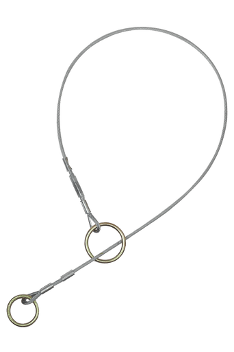 10' Cable Pass-Through Sling Anchor, Coated