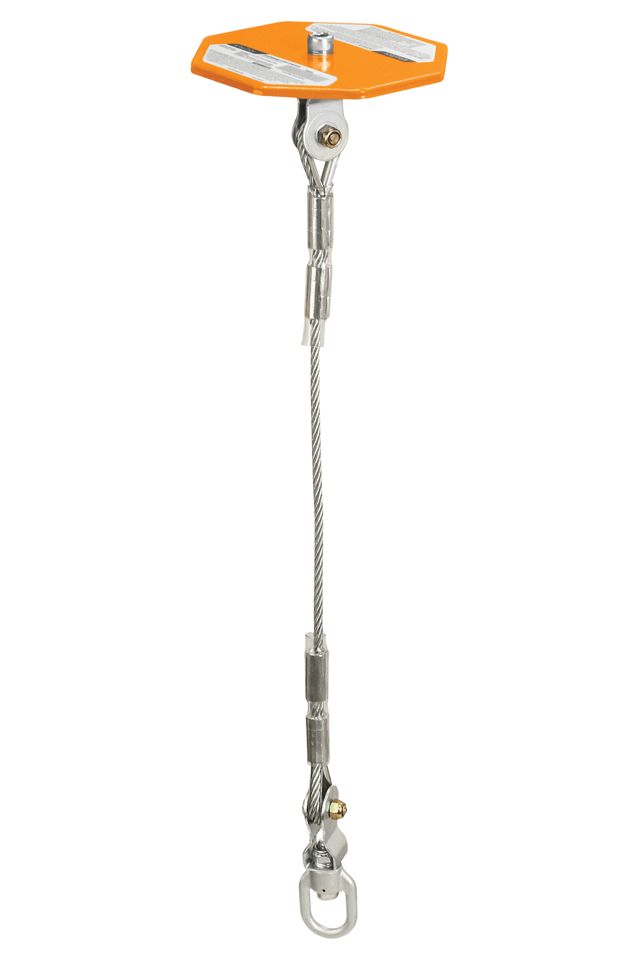 Suspended Cable Anchor for Drop-through Installation