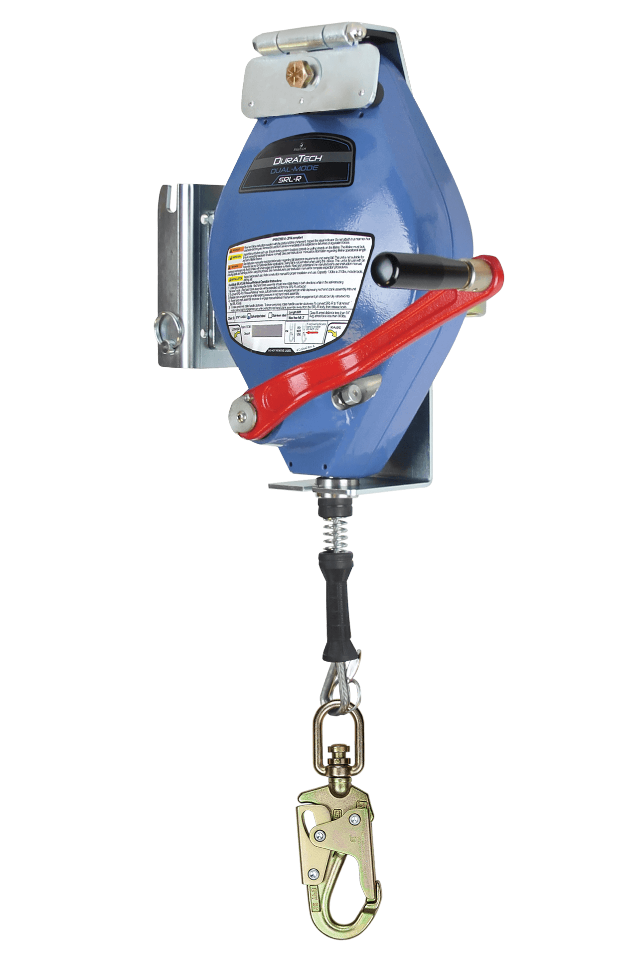 DuraTech® 60' 3-way SRL-R with Galvanized Steel Cable for Davits