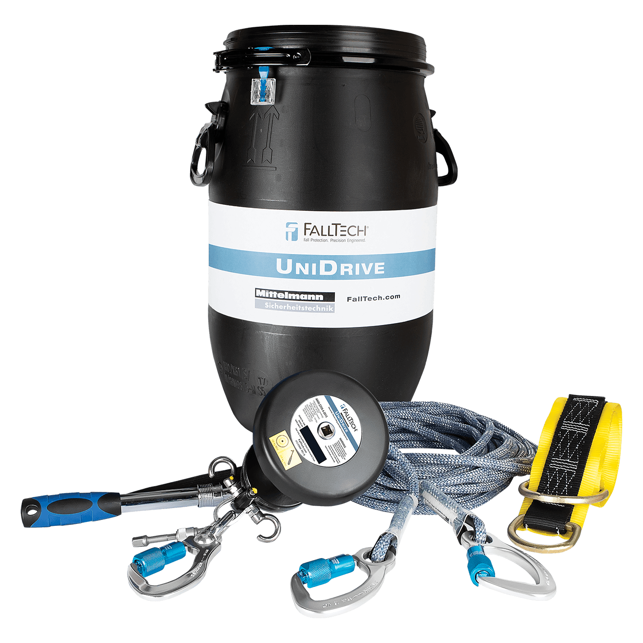 Rescue and Descent Crane Kit with Sealed Barrel