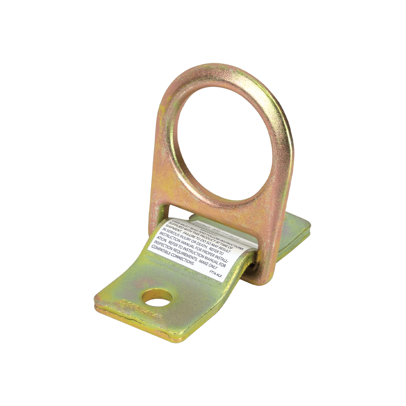 Bolt-on D-ring Anchor with Installation Plate