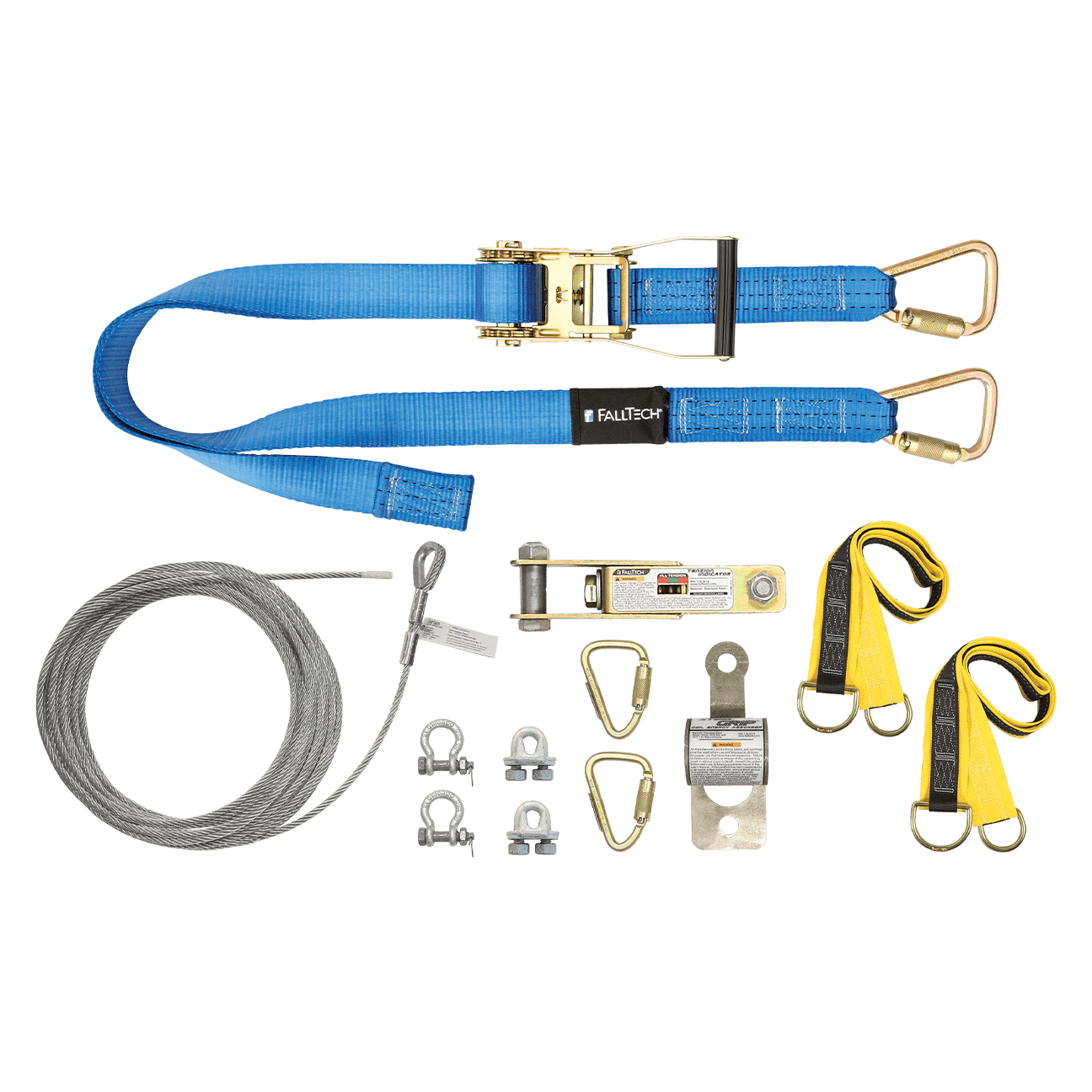 SteelGrip Plus™ Temporary Cable HLL System with Web Pass-through Anchors