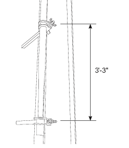 Alsipercha Steel Column Clamp Assembly