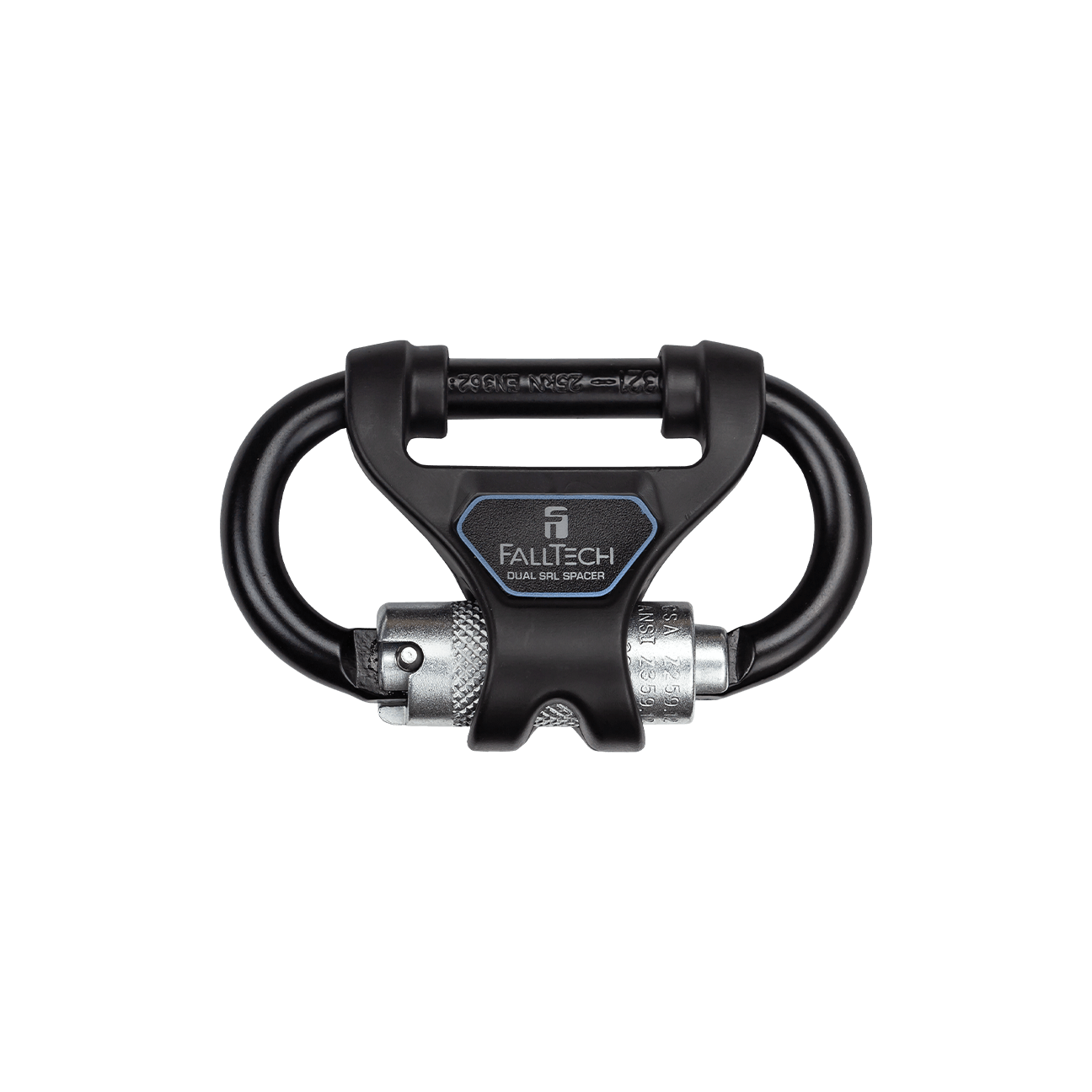 Alloy Steel Carabiner with Alignment Clip for Personal Twin SRLs