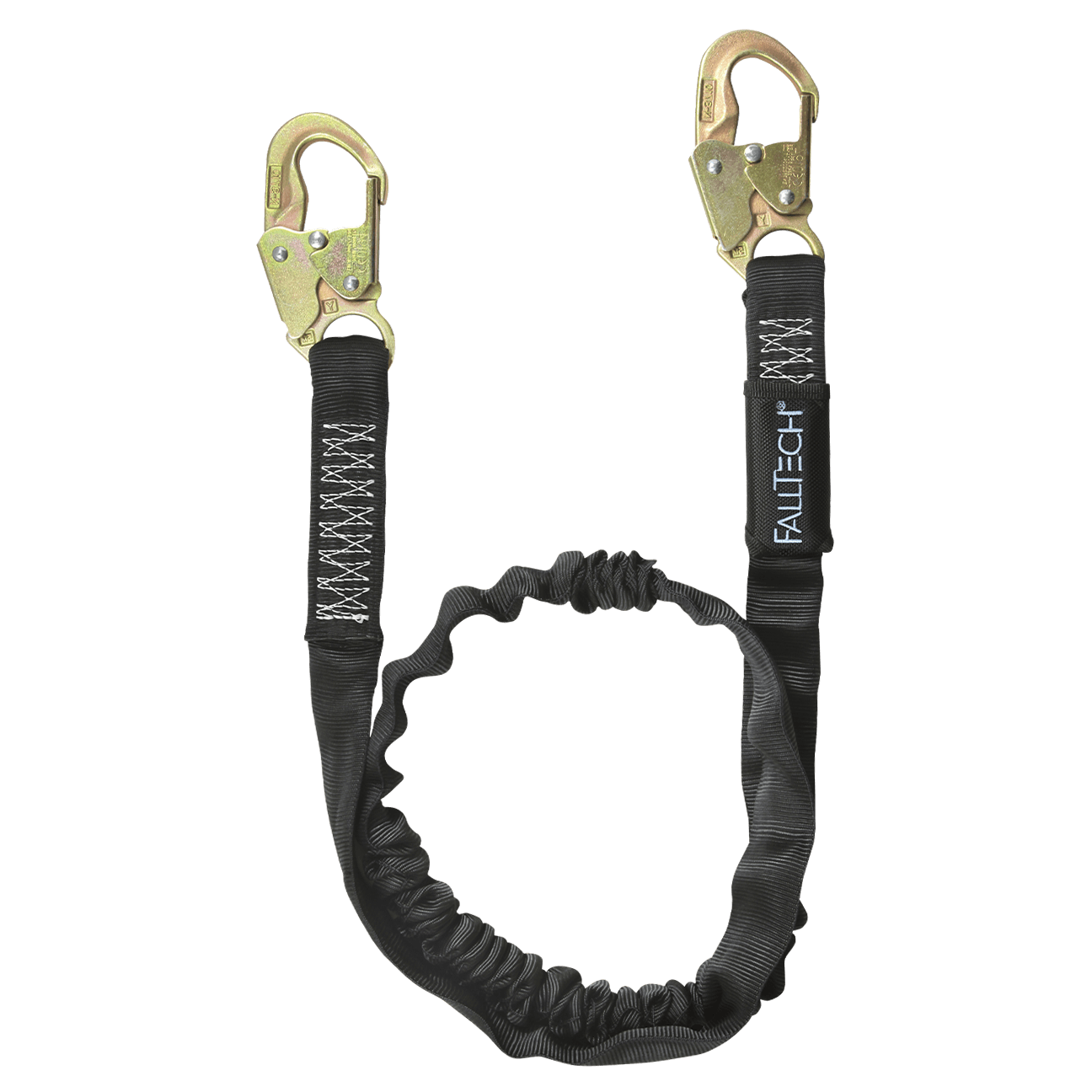 6' Heavyweight® Energy Absorbing Lanyard, Single-leg with Steel Snap Hooks