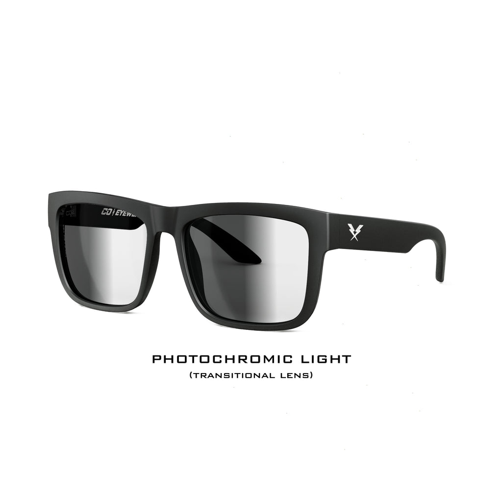 Drifter Z87 Matte Black Photochromic