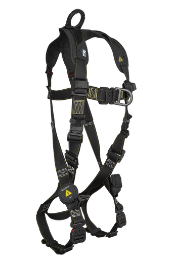 Arc Flash Nylon 1D+FD Climbing Non-Belted FBH, Large, QC Legs/QC Chest, Dielectric