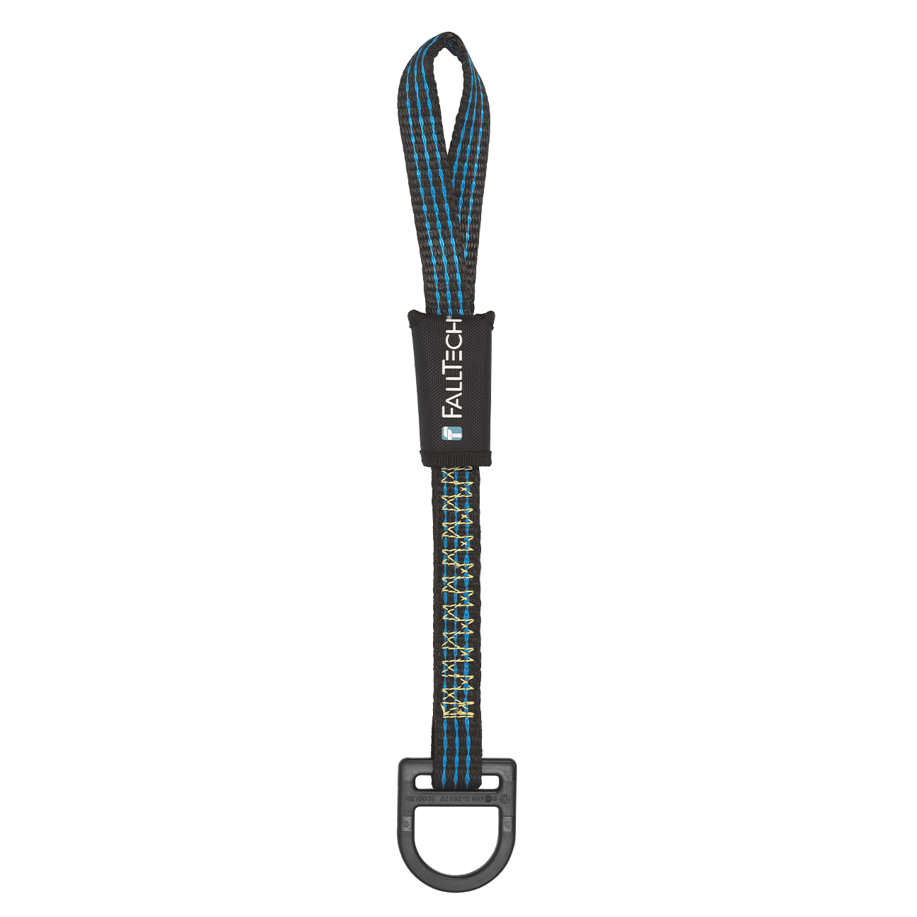 18" EdgeCore™ Dorsal D-Ring Extender with Loop and Dielectric D-ring
