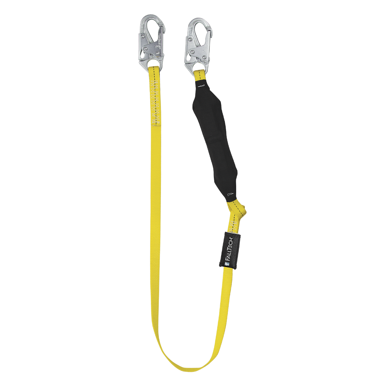 6' Soft Pack FT Basic® Energy Absorbing Lanyard, Single-leg with Steel Snap Hooks