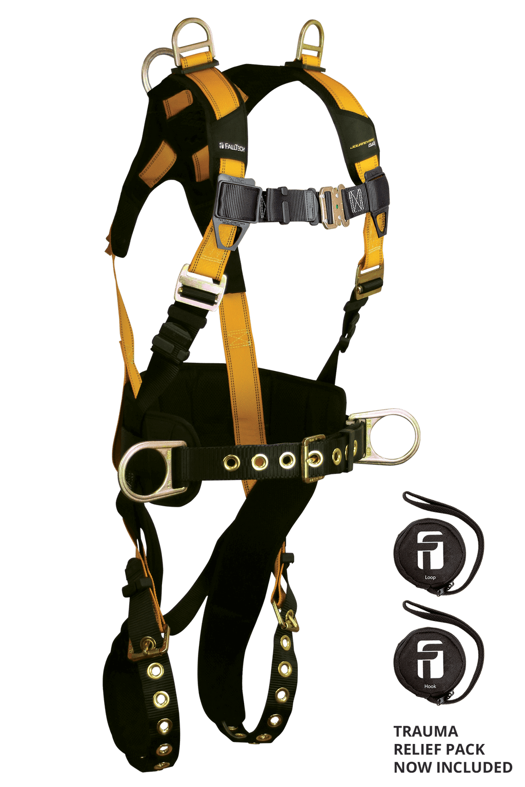 Journeyman Flex® Steel 5D Construction Retrieval Full Body Harness