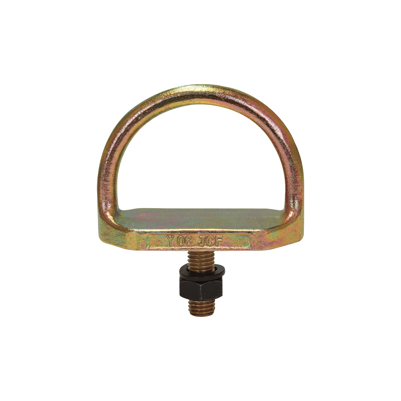 Bolt-on D-ring Anchor with Stud and Nut