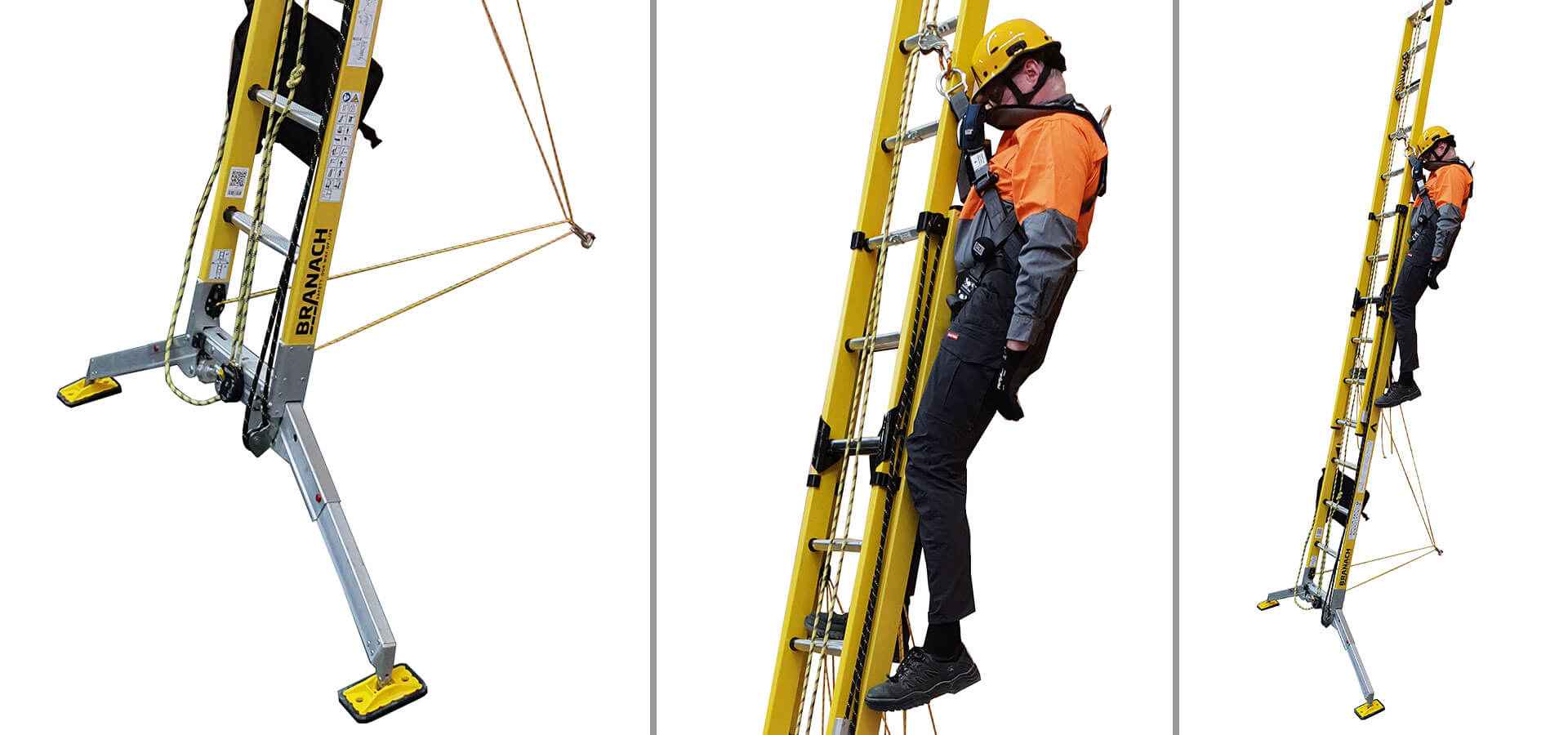 PowerMaster Fall Control Extension Ladder (EN795 Certified) - Gallery Image 3
